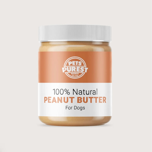 Dog Peanut Butter - 100% Pure Nut Natural Peanut - Pip & Roe 🐾